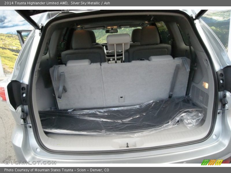  2014 Highlander Limited AWD Trunk
