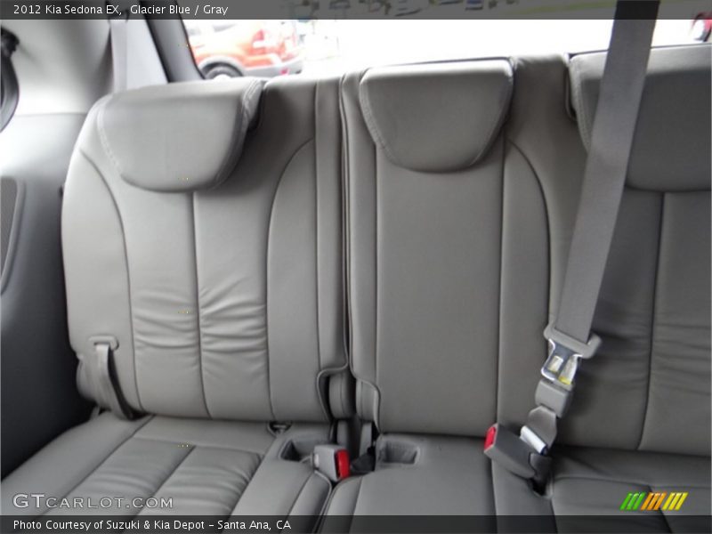 Glacier Blue / Gray 2012 Kia Sedona EX