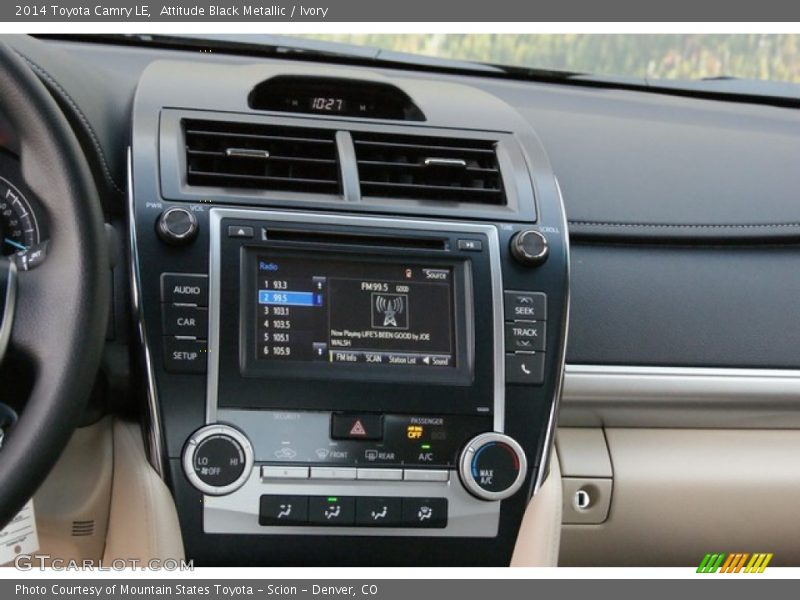 Attitude Black Metallic / Ivory 2014 Toyota Camry LE