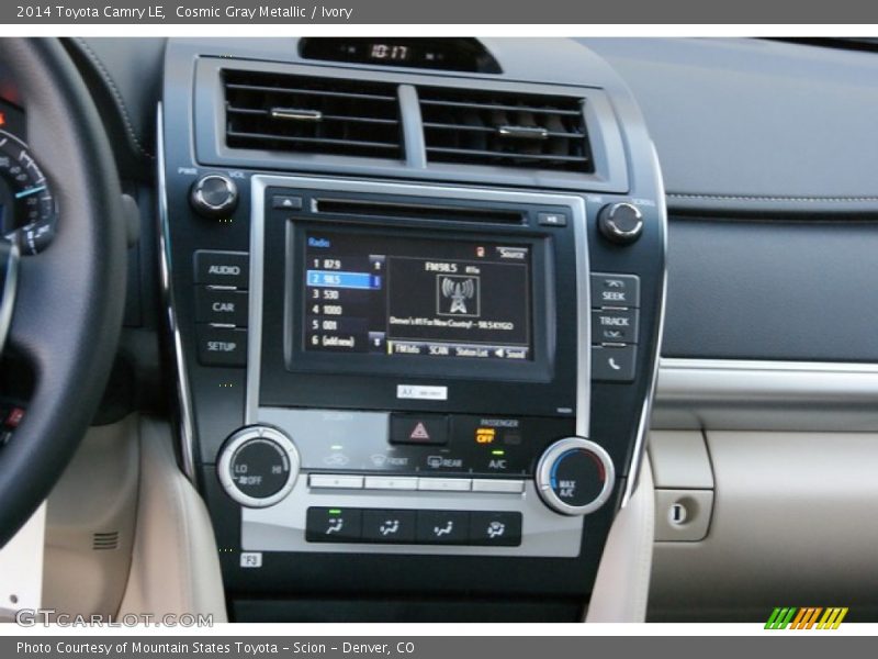 Cosmic Gray Metallic / Ivory 2014 Toyota Camry LE