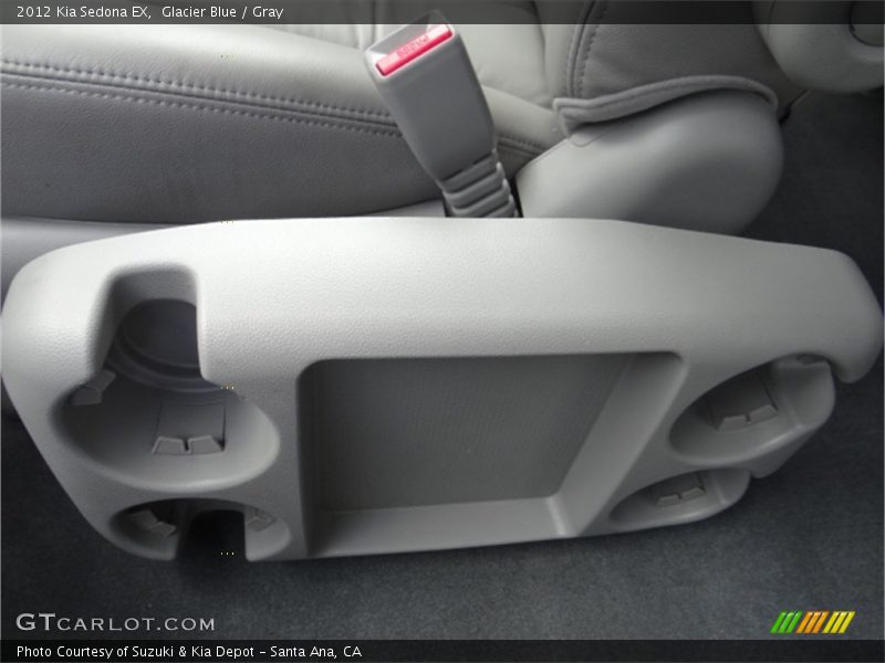 Glacier Blue / Gray 2012 Kia Sedona EX