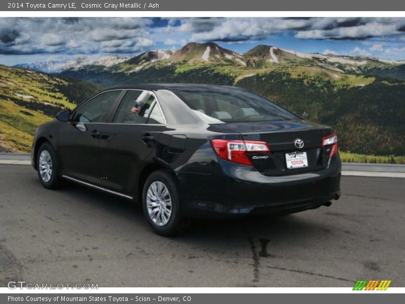 Cosmic Gray Metallic / Ash 2014 Toyota Camry LE