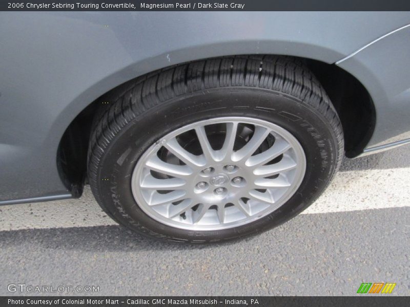 Magnesium Pearl / Dark Slate Gray 2006 Chrysler Sebring Touring Convertible