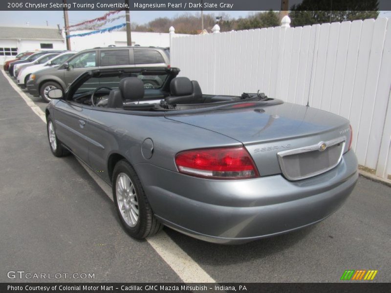 Magnesium Pearl / Dark Slate Gray 2006 Chrysler Sebring Touring Convertible