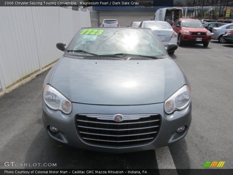 Magnesium Pearl / Dark Slate Gray 2006 Chrysler Sebring Touring Convertible