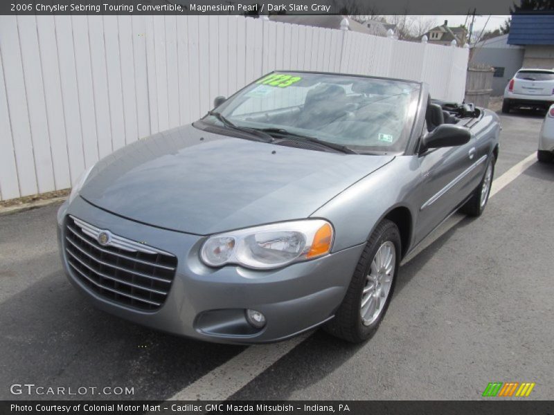 Magnesium Pearl / Dark Slate Gray 2006 Chrysler Sebring Touring Convertible
