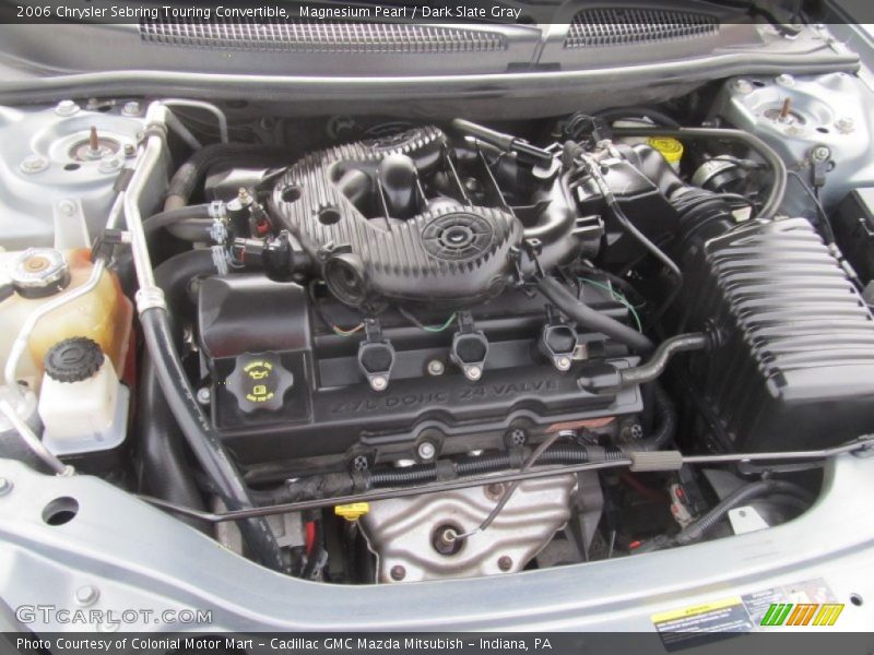  2006 Sebring Touring Convertible Engine - 2.7 Liter DOHC 24-Valve V6