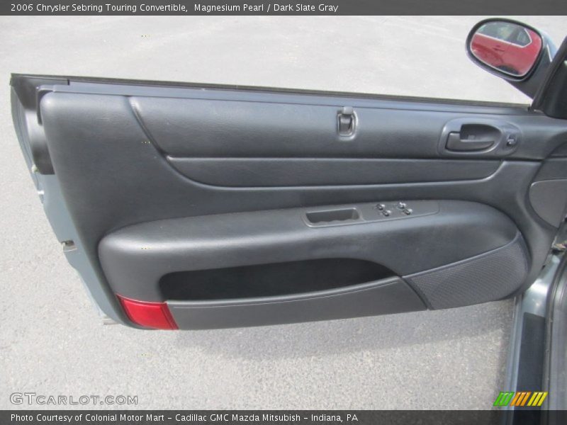 Magnesium Pearl / Dark Slate Gray 2006 Chrysler Sebring Touring Convertible