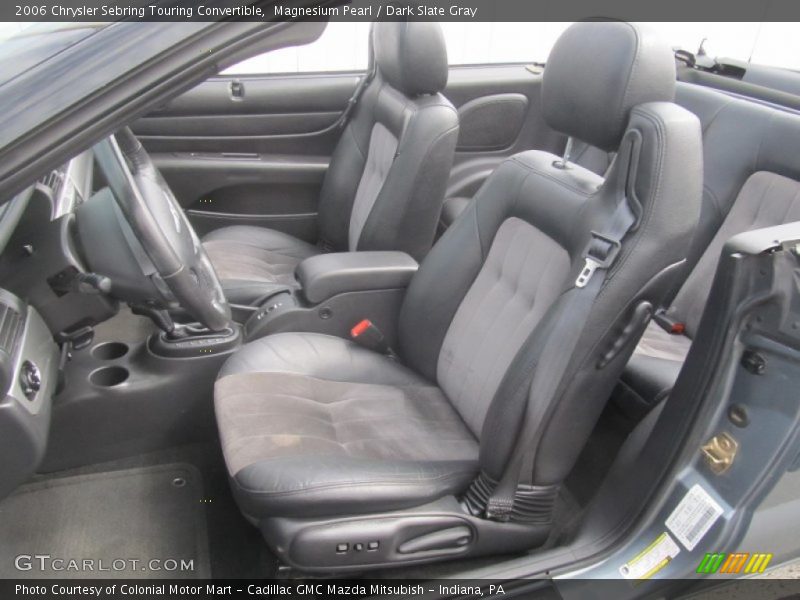  2006 Sebring Touring Convertible Dark Slate Gray Interior