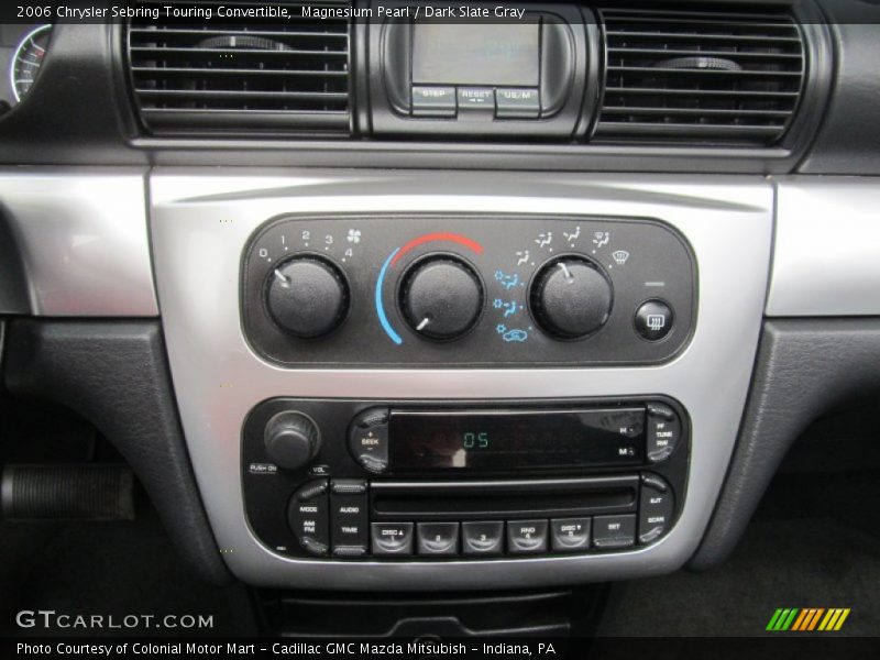Magnesium Pearl / Dark Slate Gray 2006 Chrysler Sebring Touring Convertible