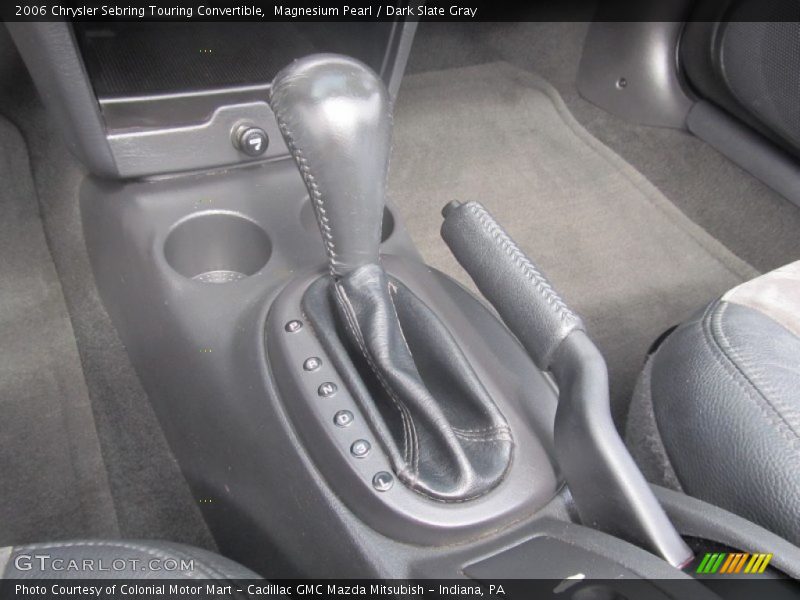 Magnesium Pearl / Dark Slate Gray 2006 Chrysler Sebring Touring Convertible