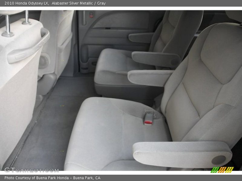 Alabaster Silver Metallic / Gray 2010 Honda Odyssey LX