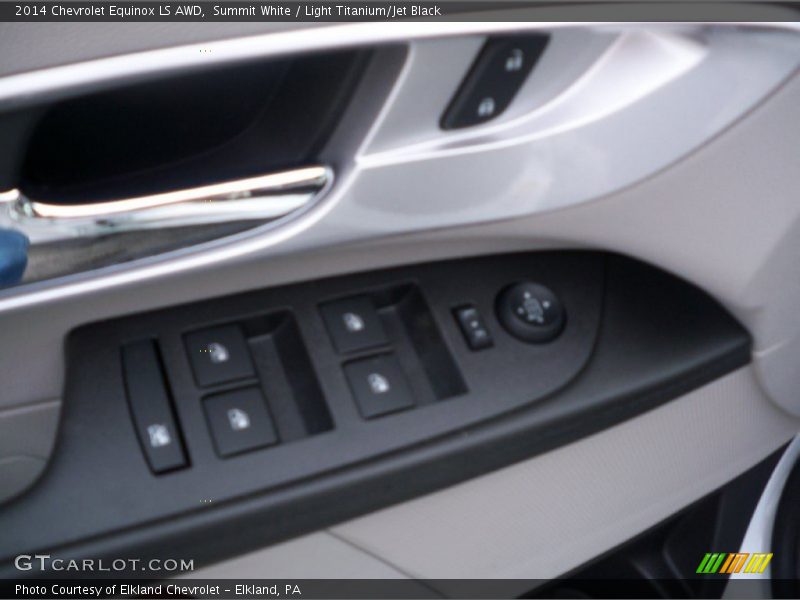 Summit White / Light Titanium/Jet Black 2014 Chevrolet Equinox LS AWD