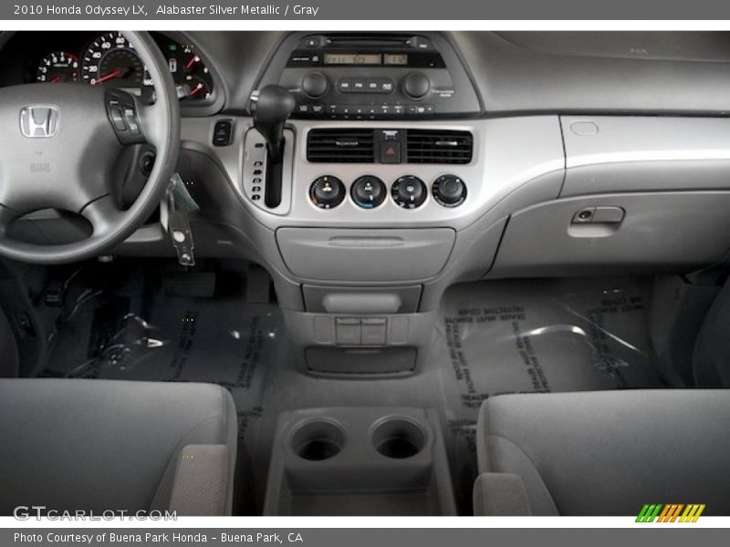 Alabaster Silver Metallic / Gray 2010 Honda Odyssey LX