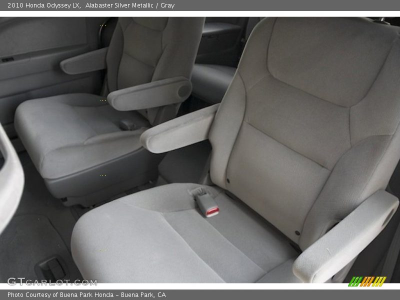Alabaster Silver Metallic / Gray 2010 Honda Odyssey LX