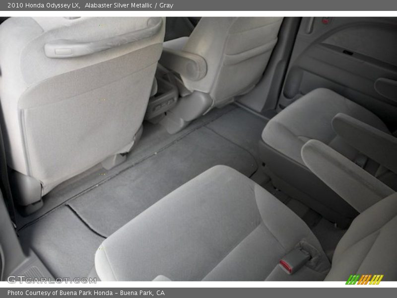 Alabaster Silver Metallic / Gray 2010 Honda Odyssey LX