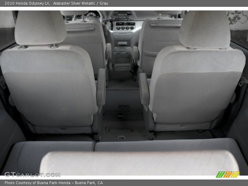Alabaster Silver Metallic / Gray 2010 Honda Odyssey LX