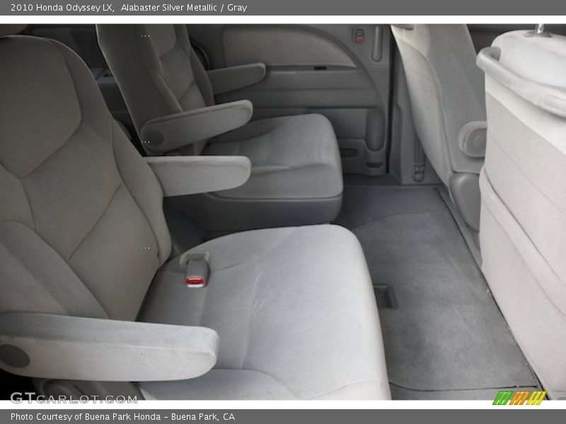 Alabaster Silver Metallic / Gray 2010 Honda Odyssey LX