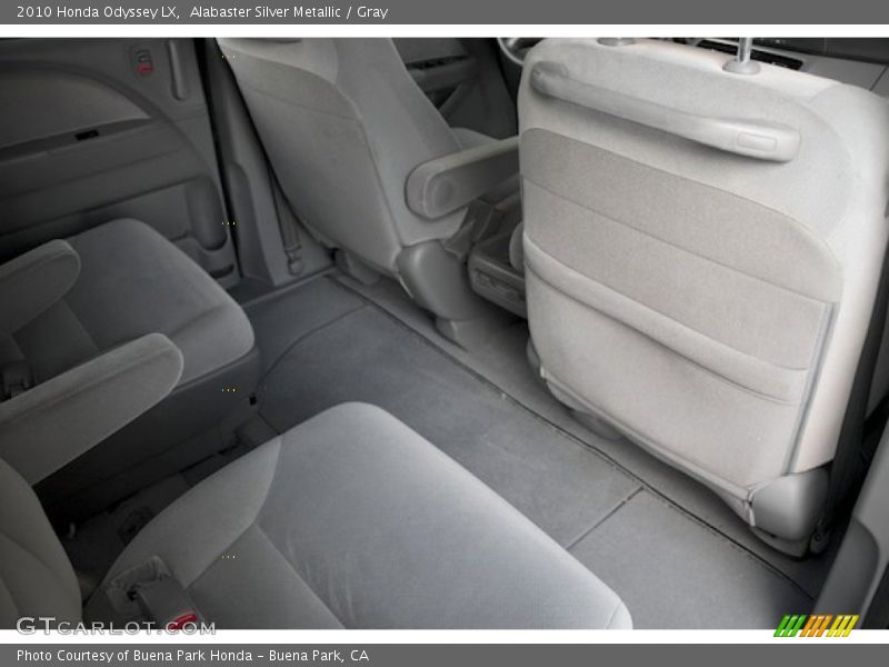 Alabaster Silver Metallic / Gray 2010 Honda Odyssey LX