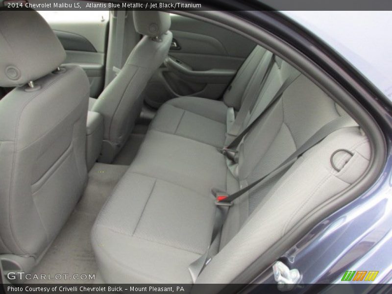 Atlantis Blue Metallic / Jet Black/Titanium 2014 Chevrolet Malibu LS