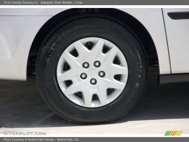 Alabaster Silver Metallic / Gray 2010 Honda Odyssey LX