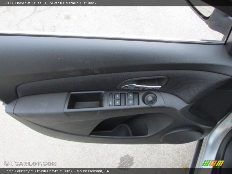 Silver Ice Metallic / Jet Black 2014 Chevrolet Cruze LT