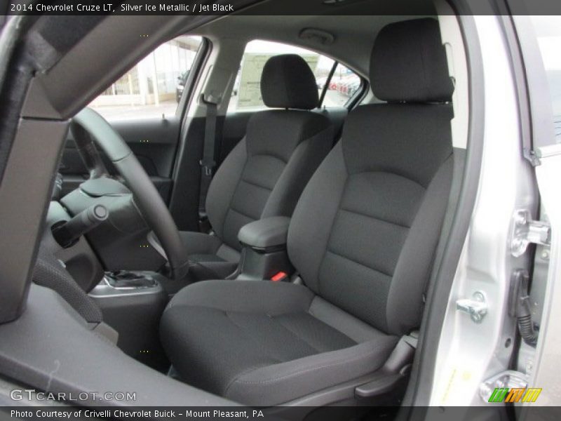 Silver Ice Metallic / Jet Black 2014 Chevrolet Cruze LT