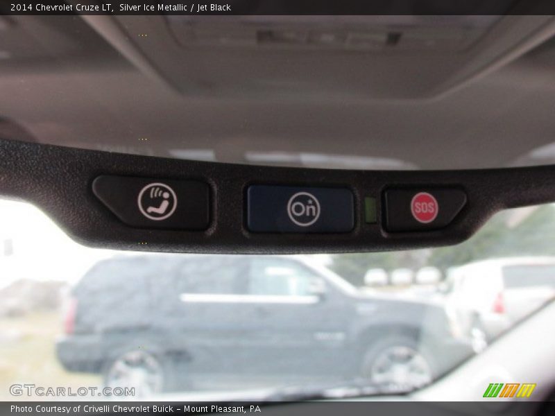 Silver Ice Metallic / Jet Black 2014 Chevrolet Cruze LT