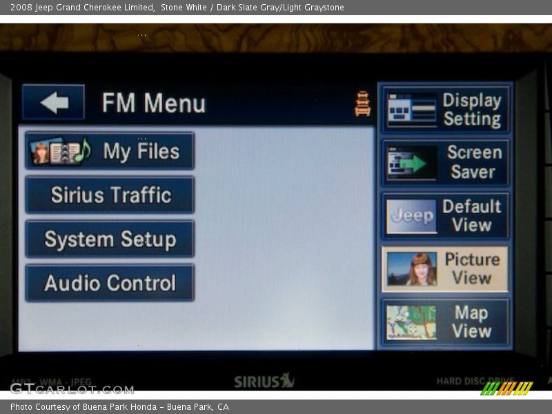 Stone White / Dark Slate Gray/Light Graystone 2008 Jeep Grand Cherokee Limited