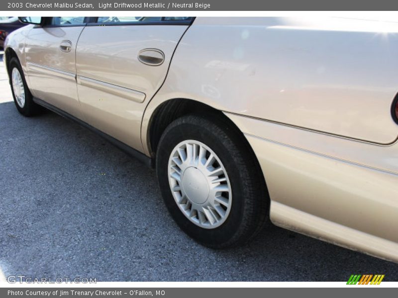 Light Driftwood Metallic / Neutral Beige 2003 Chevrolet Malibu Sedan