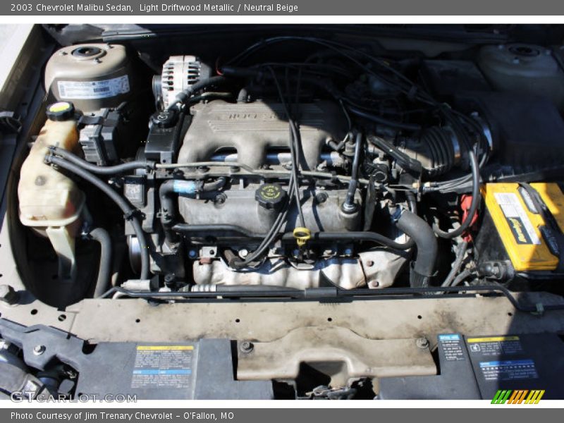 Light Driftwood Metallic / Neutral Beige 2003 Chevrolet Malibu Sedan