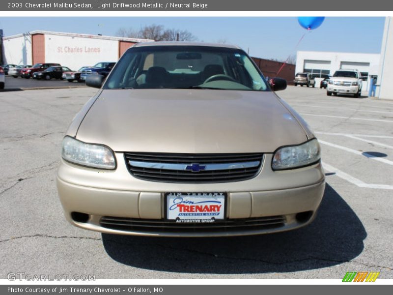 Light Driftwood Metallic / Neutral Beige 2003 Chevrolet Malibu Sedan