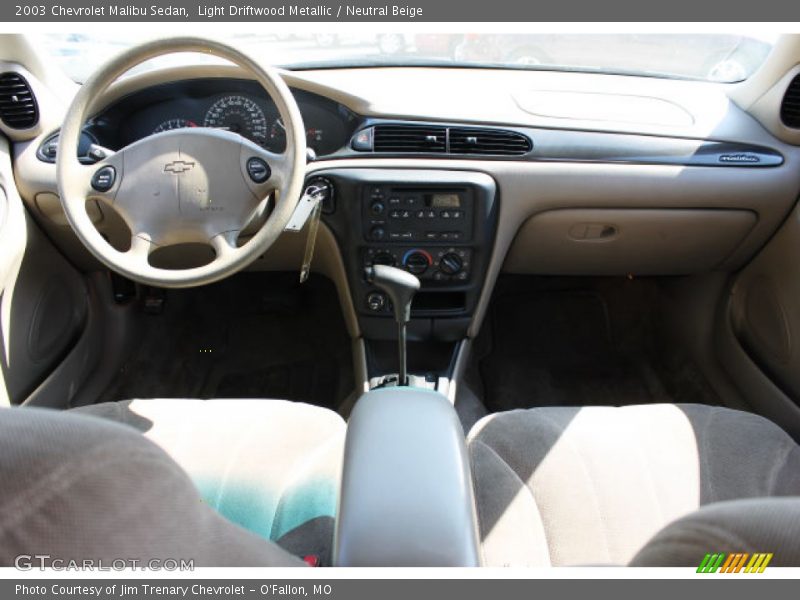 Light Driftwood Metallic / Neutral Beige 2003 Chevrolet Malibu Sedan