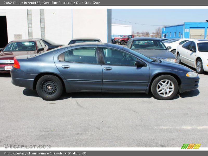 Steel Blue Pearlcoat / Dark Slate Gray 2002 Dodge Intrepid SE