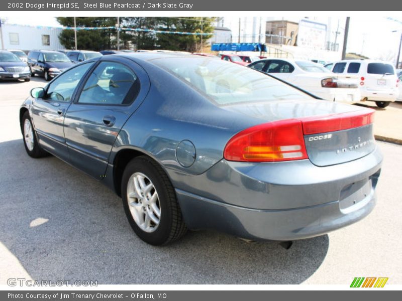 Steel Blue Pearlcoat / Dark Slate Gray 2002 Dodge Intrepid SE