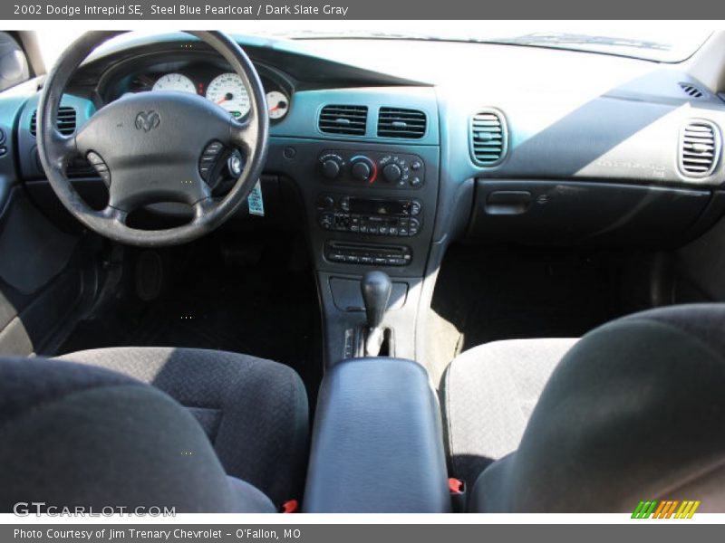 Steel Blue Pearlcoat / Dark Slate Gray 2002 Dodge Intrepid SE