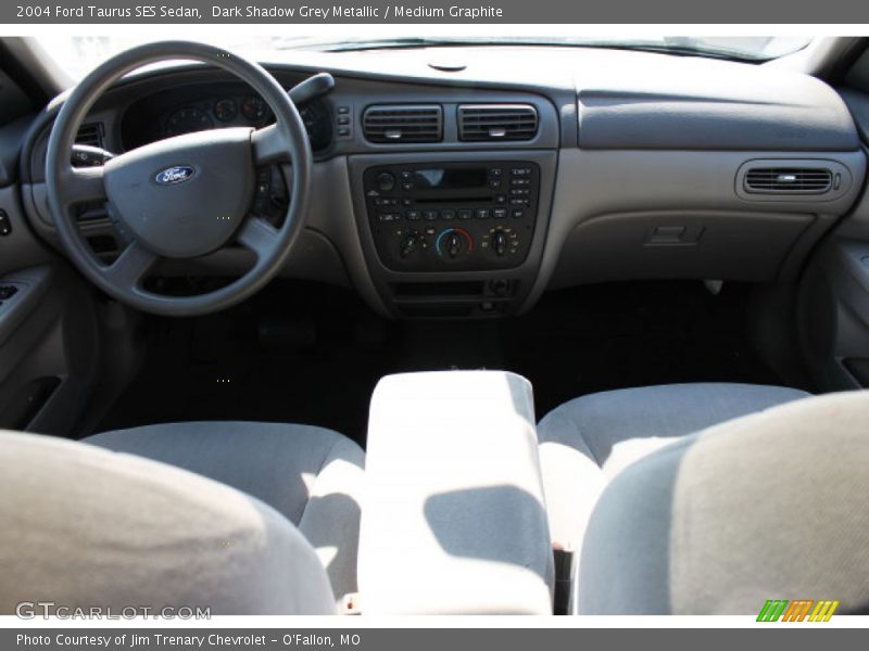 Dark Shadow Grey Metallic / Medium Graphite 2004 Ford Taurus SES Sedan