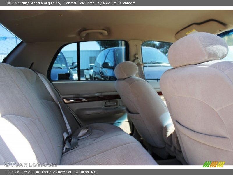 Harvest Gold Metallic / Medium Parchment 2000 Mercury Grand Marquis GS