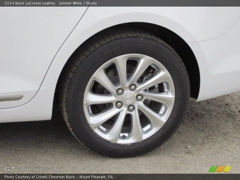 Summit White / Ebony 2014 Buick LaCrosse Leather