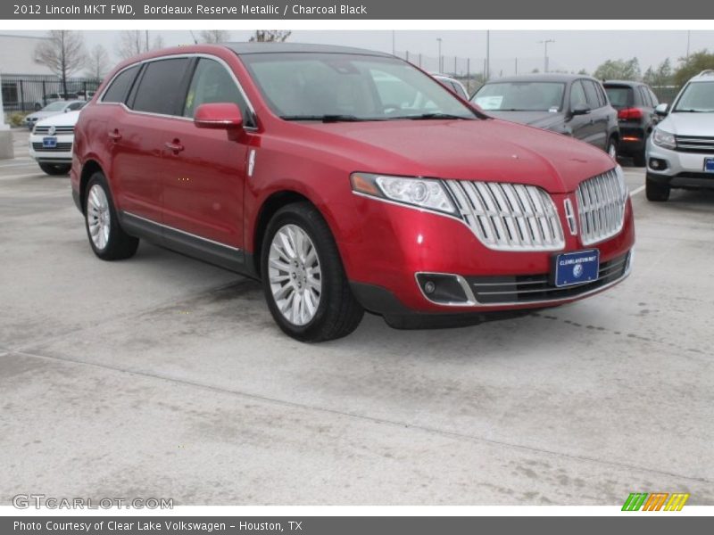 Bordeaux Reserve Metallic / Charcoal Black 2012 Lincoln MKT FWD