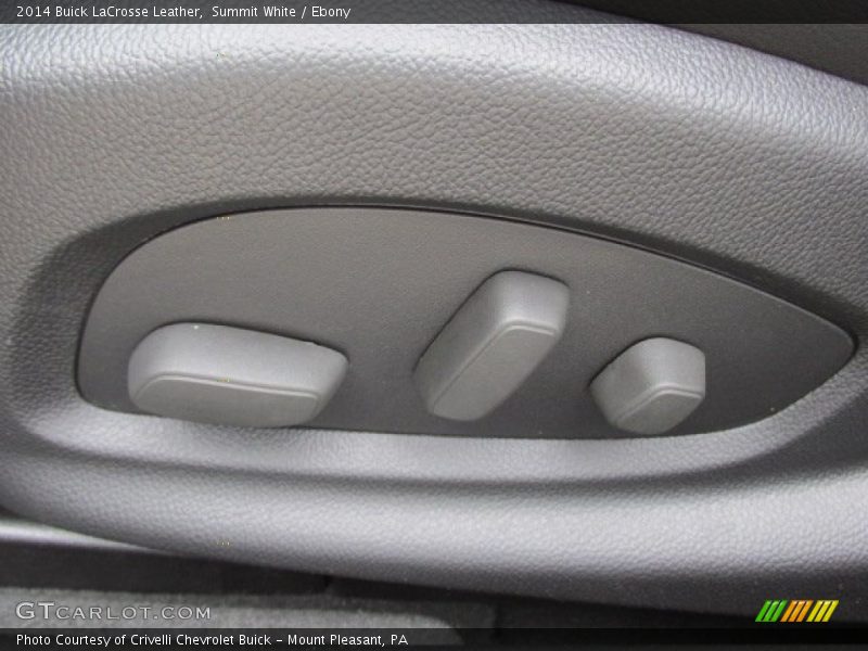 Summit White / Ebony 2014 Buick LaCrosse Leather