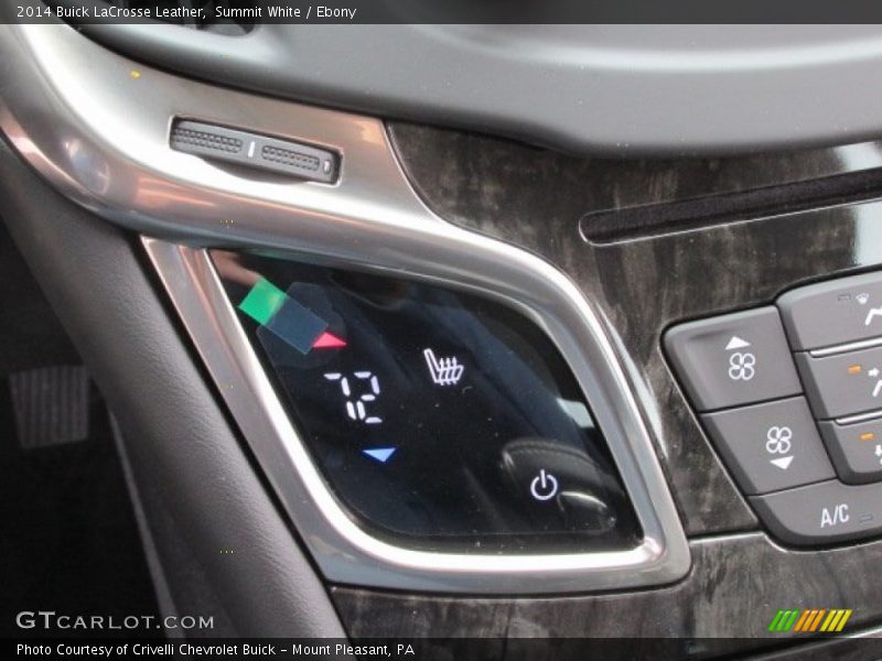 Summit White / Ebony 2014 Buick LaCrosse Leather