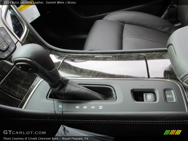 Summit White / Ebony 2014 Buick LaCrosse Leather