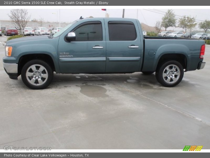  2010 Sierra 1500 SLE Crew Cab Stealth Gray Metallic