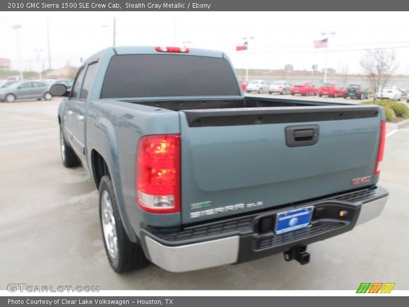 Stealth Gray Metallic / Ebony 2010 GMC Sierra 1500 SLE Crew Cab
