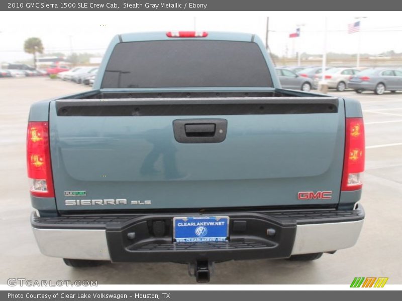Stealth Gray Metallic / Ebony 2010 GMC Sierra 1500 SLE Crew Cab
