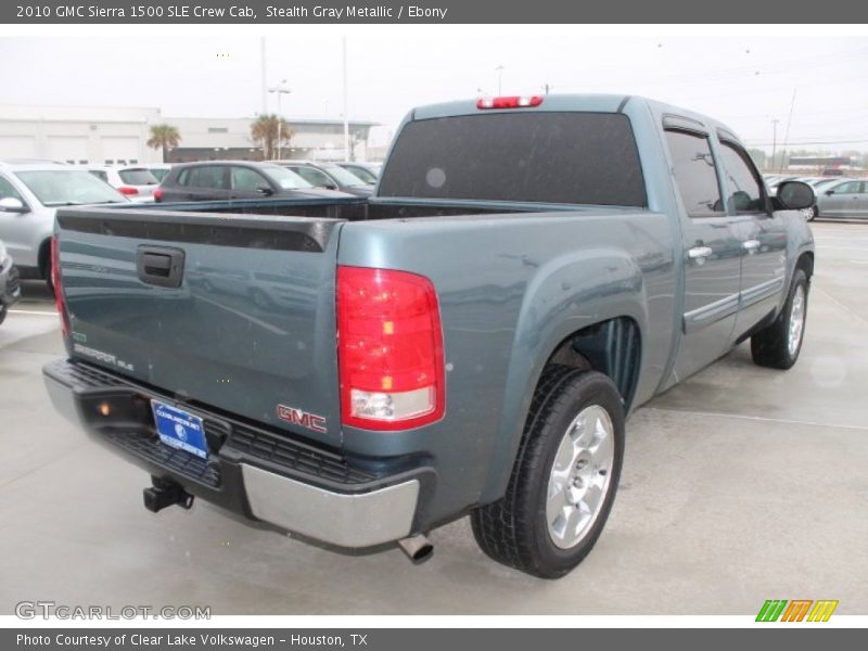 Stealth Gray Metallic / Ebony 2010 GMC Sierra 1500 SLE Crew Cab