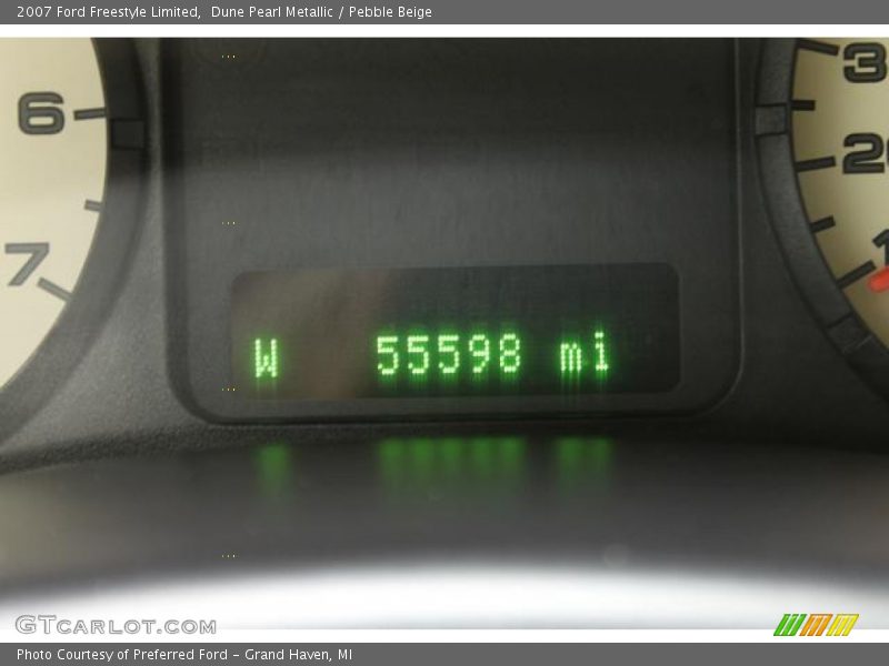Dune Pearl Metallic / Pebble Beige 2007 Ford Freestyle Limited