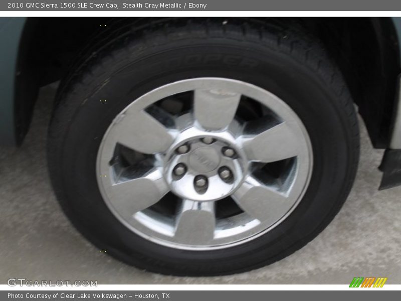 Stealth Gray Metallic / Ebony 2010 GMC Sierra 1500 SLE Crew Cab
