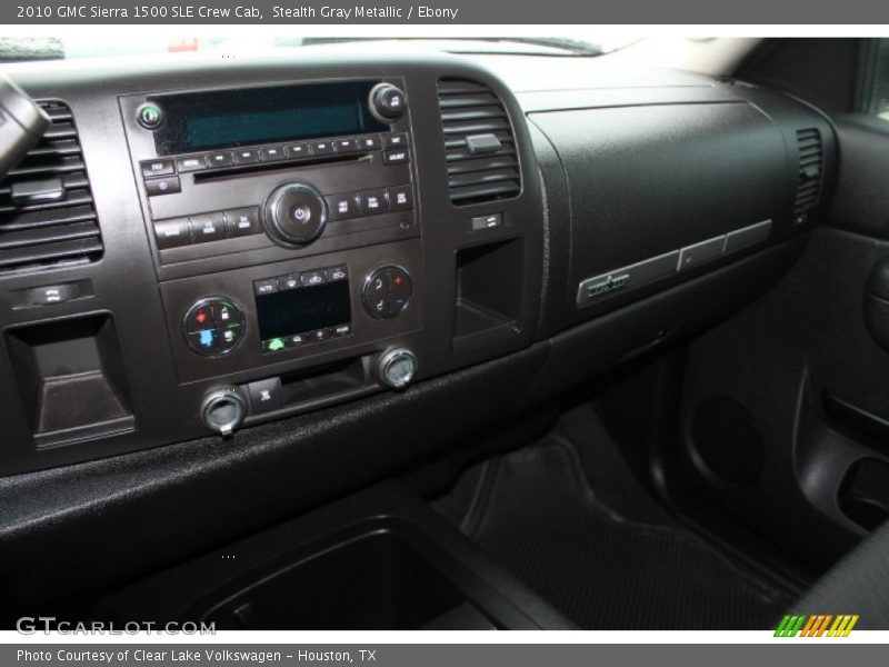 Stealth Gray Metallic / Ebony 2010 GMC Sierra 1500 SLE Crew Cab
